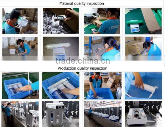 Direct drinking 5 stage RO system water purification plant price with digital display
