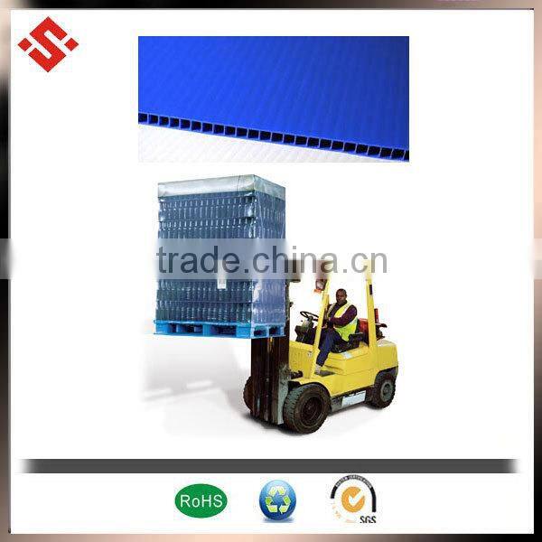 2014 corrugated PP layer sheet & double layer plastic sheets
