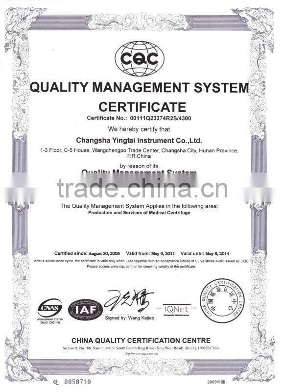 Cytoprep-1 tabletop low-speed smear centrifuge with 4,000rpm