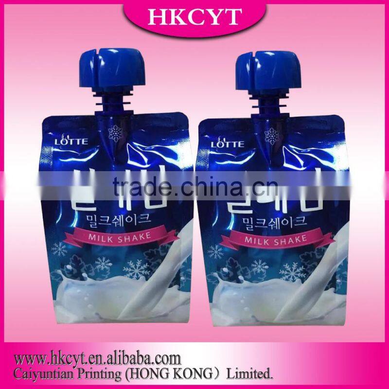 Custom Shaped Food Grade Baby Food Spout Pouch Bag