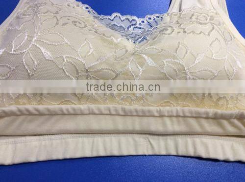 Girls hot sale sexy breathable sport bra