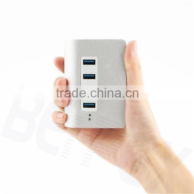 Hot Sale Aluminum Type C Hub Adapter with 5 Ports