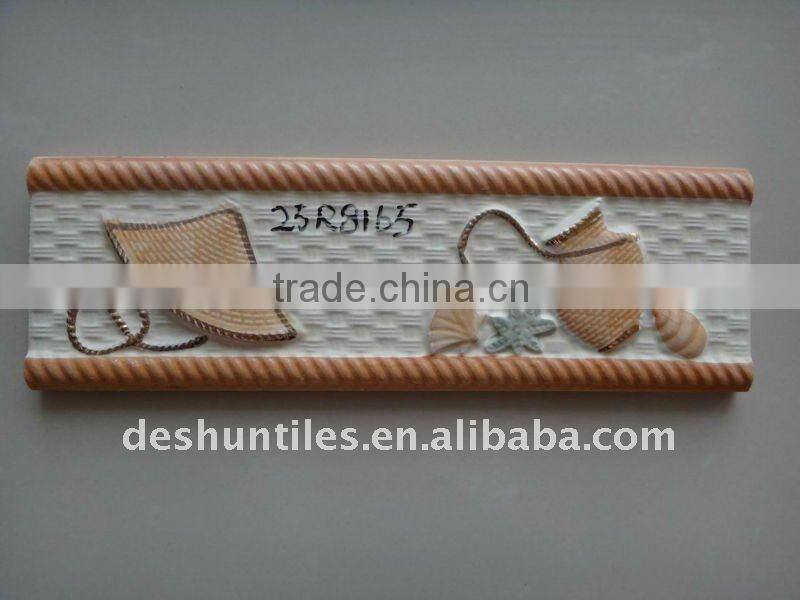 80x250mm ceramic wall waist line tile