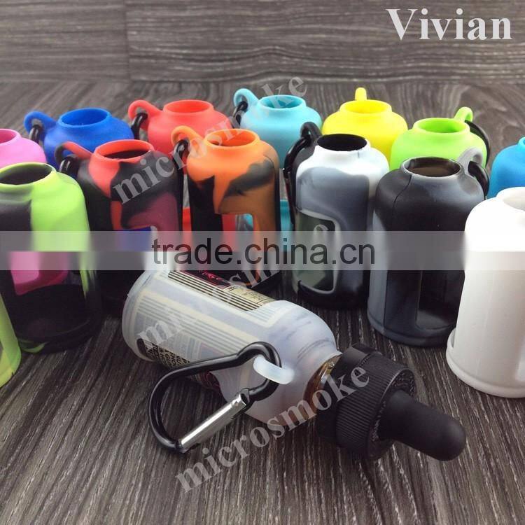 Fashion 18650 battery holder case non-toxic rubber battery case 18650 battery wholesale