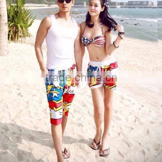 Beautiful printed stars beachwear swimwear