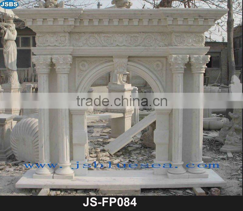 Red marble friepalce mantel