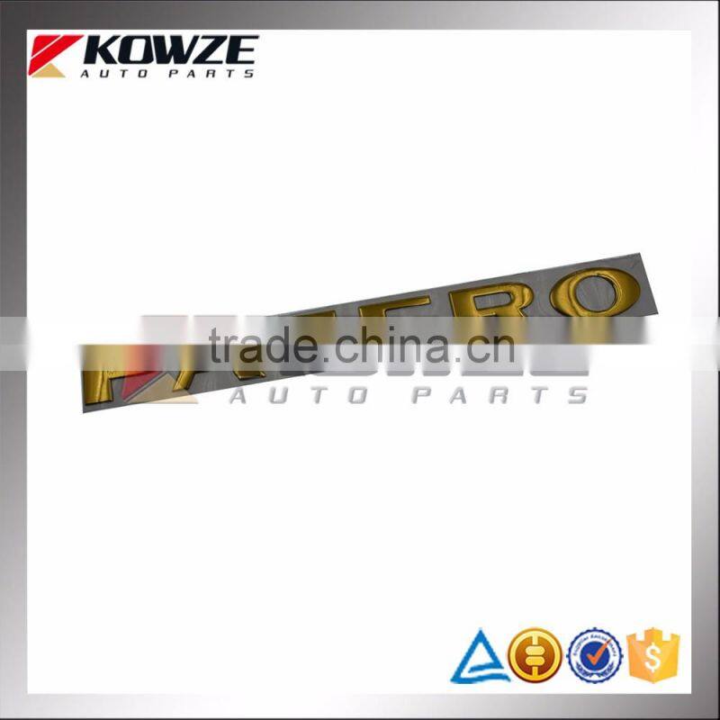 Pajero Decal Mark For Mitsubishi Pajero Montero V73 6G72 V75 6G74 V77 6G75 V78 4M41 MR520114 MN146696