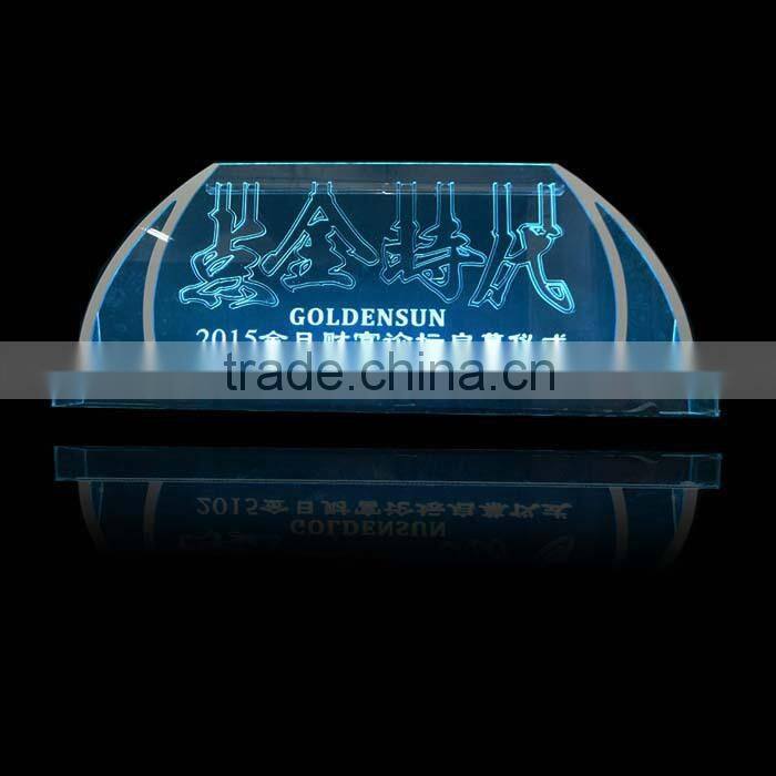 high quality acrylic ice sculpture with LED lights