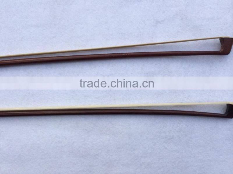 brazil wood stick with ebony violin bow frogs