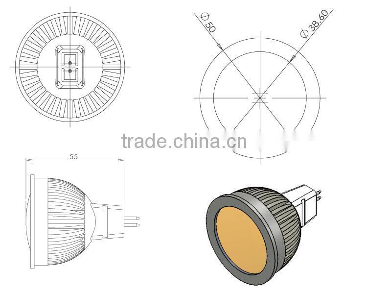 EdgeLight 3W LED Spotlight