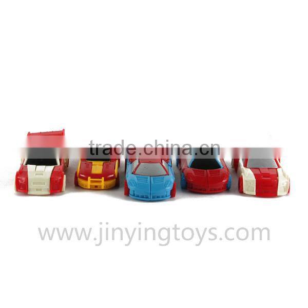 Best selling deformation small plastic toy car