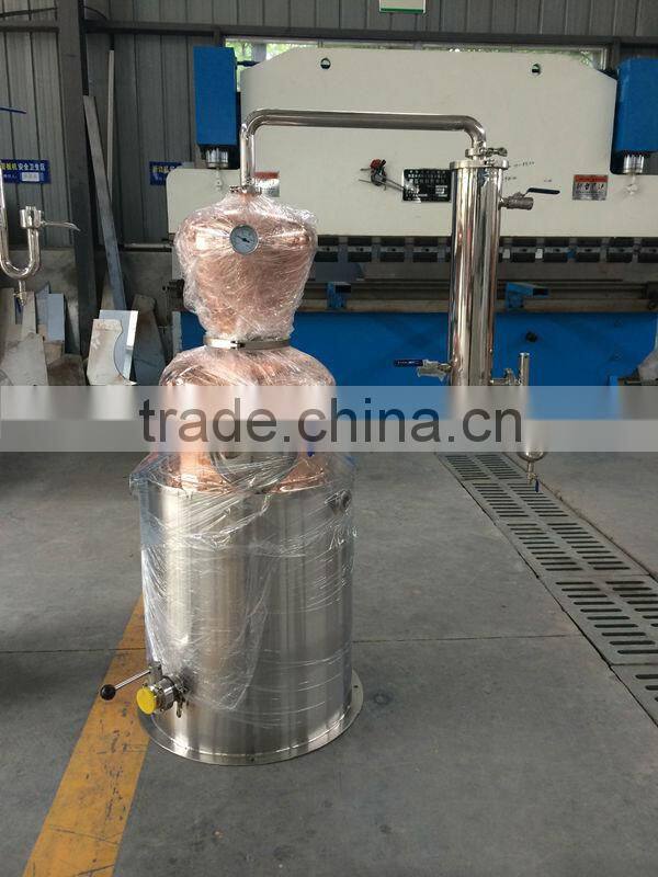 500 gallon Hybrid Pot Still with Short Copper Column