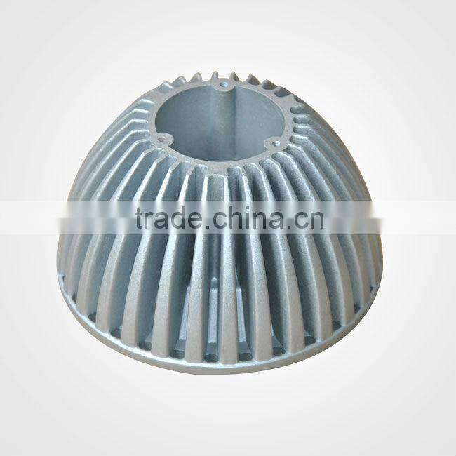 stainless steel copper zinc alloy parts provide High Quality Aluminum OEM LED Light Housing Shell