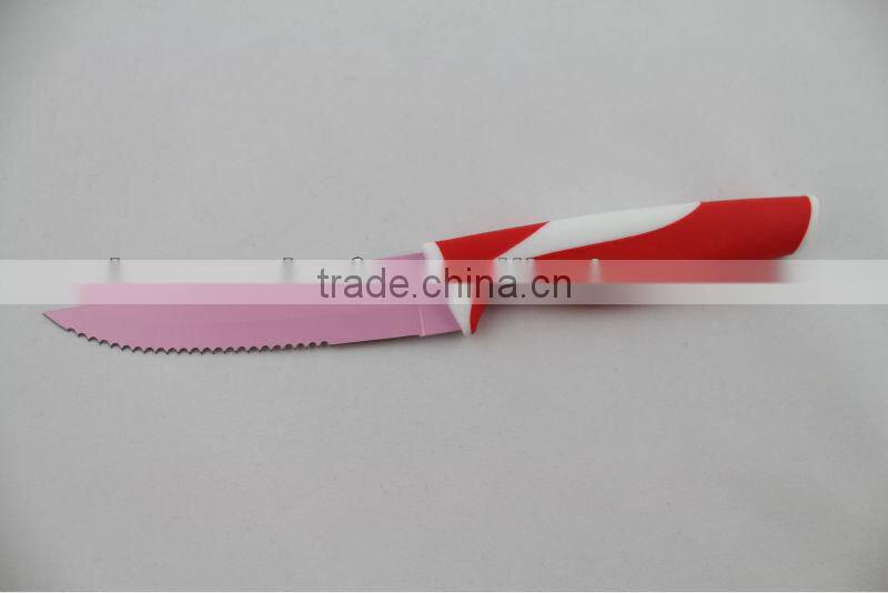 6PCS Color Steak Knives