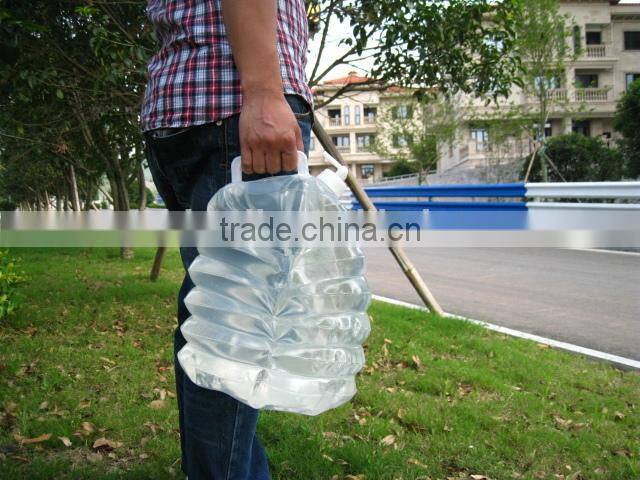 outdoor camping hiking plastic car washing bucket