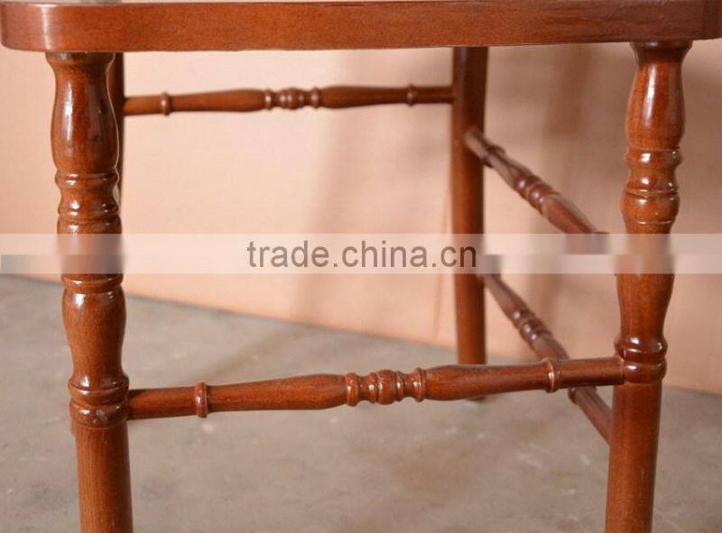 Stackable banquet wood dining hotel chair on sale