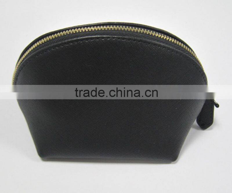 Promotional women leather cosmetic bag