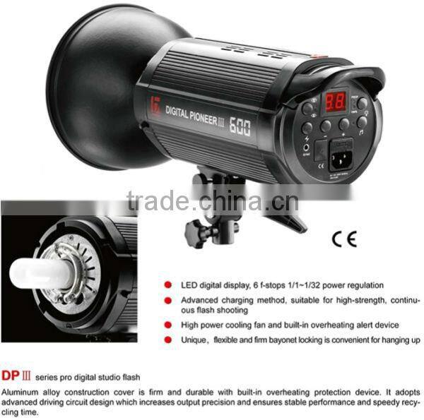 Jinbei DPIII Series Profissional Studio Flash with LED Display, Strobe, Studio Equipment, Photographic Equipment