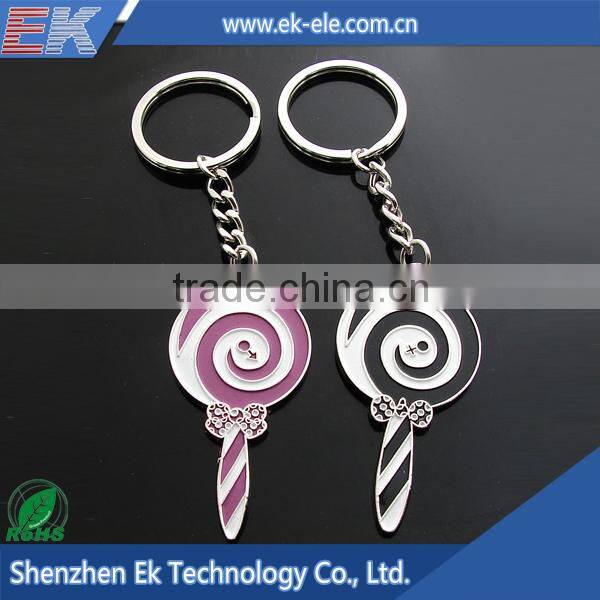 China fashion metal keychain for gift