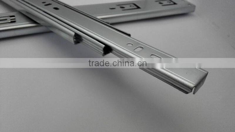 Ball bearing good quality 3 fold telescopic slide from jieyang