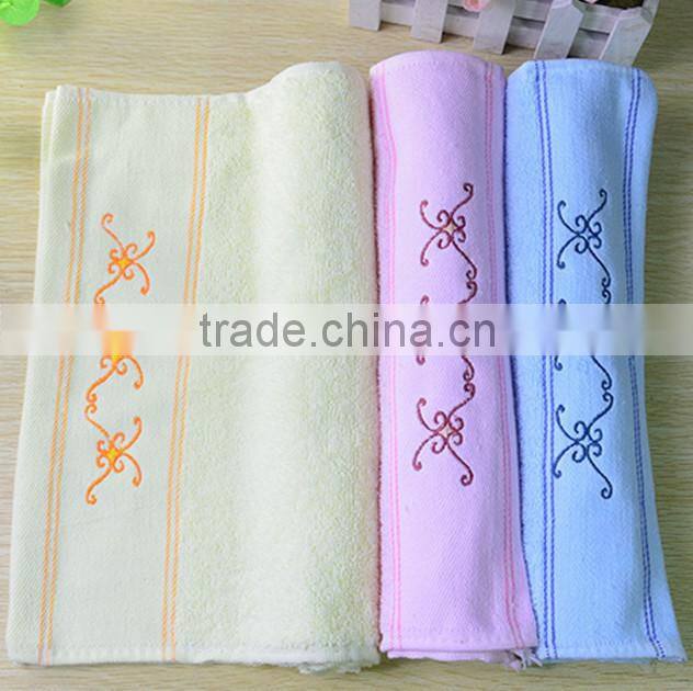 hot sale popular promotion 100%cotton jacquard bath towel design