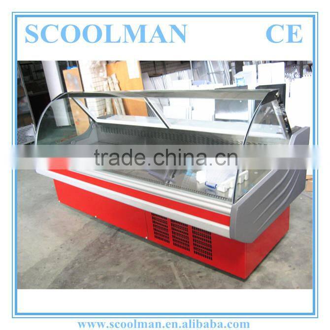 Supermarket Display Hot Food Warmer Cabinet