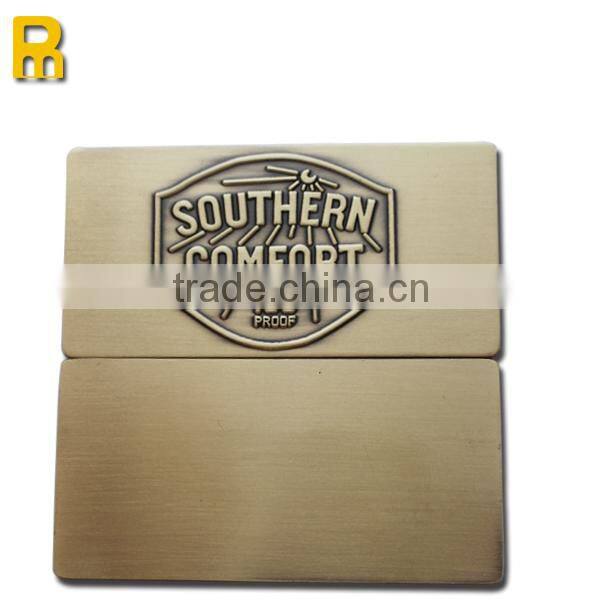 2014 Custom metal label sign tag