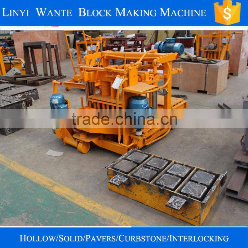 QT40-3 Egg laying brick machinery for small business