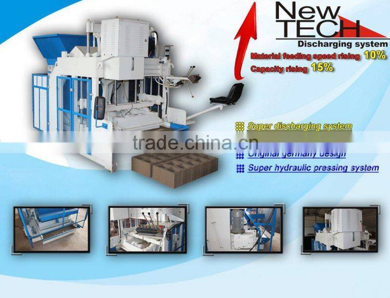 Competitive price WT10-15 machine de fabrication de brique