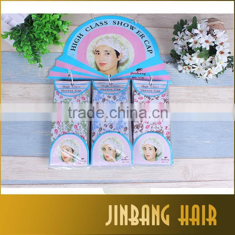 Fashion Design Stylish High Quality shower cap bath hat with Beautiful pattern and color bath hat