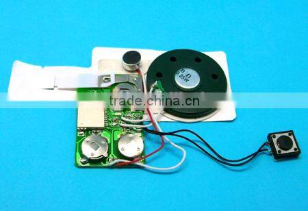 2014 chppiest Pre-recorded sound chip/Recordable sound Chip to record customer's voice for greeting cards/toys