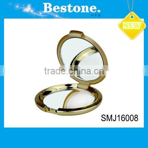 Factory directly round personalized folding pocket mirror