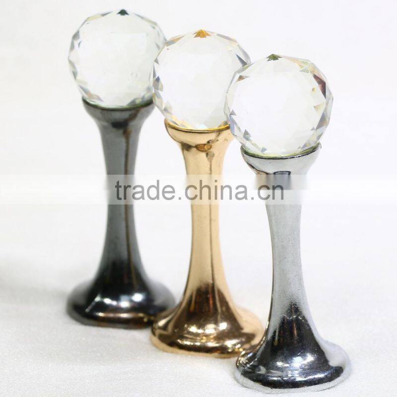 Crystal ball hanging hook for clothing display made in china