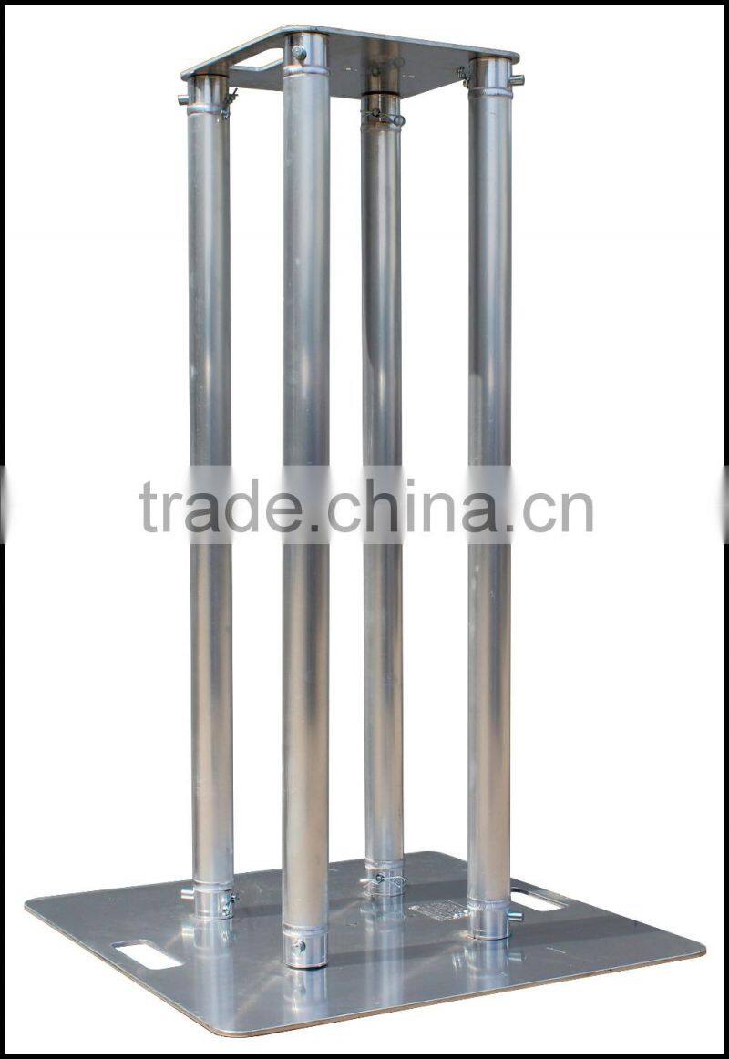 good effect portable dj light truss totem stand aluminum 290 x 290mm display truss
