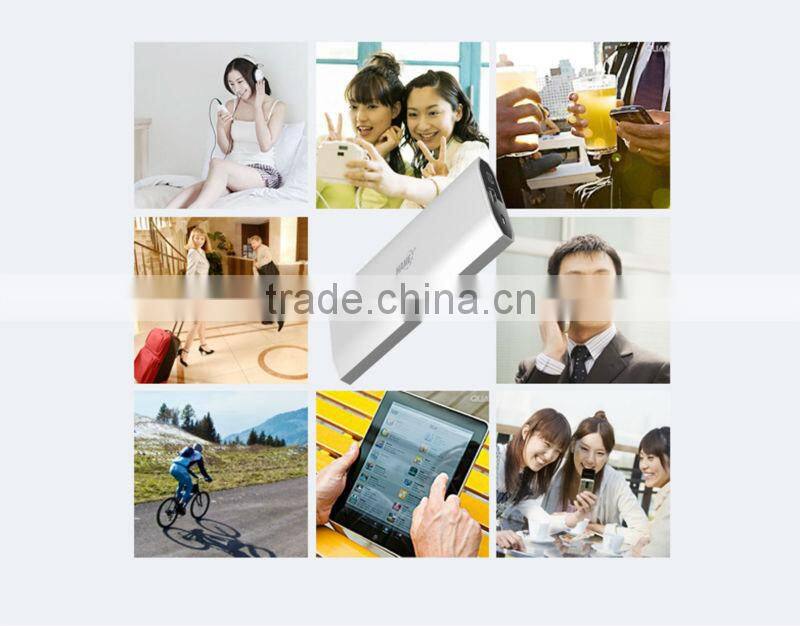 8000mAh High-end Polymer rechargeable Power bank H6