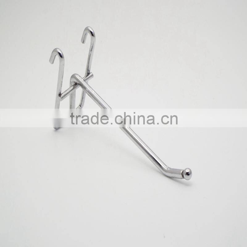 White/Black/Silver Color Metal Hooks Mesh Hook With Beaded