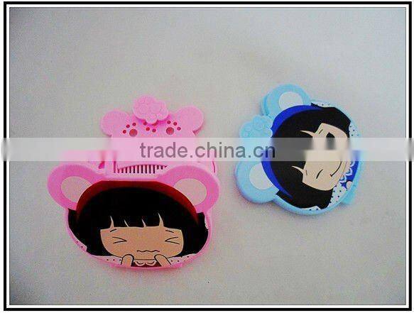CARTOON MIRROR , comb and mirror