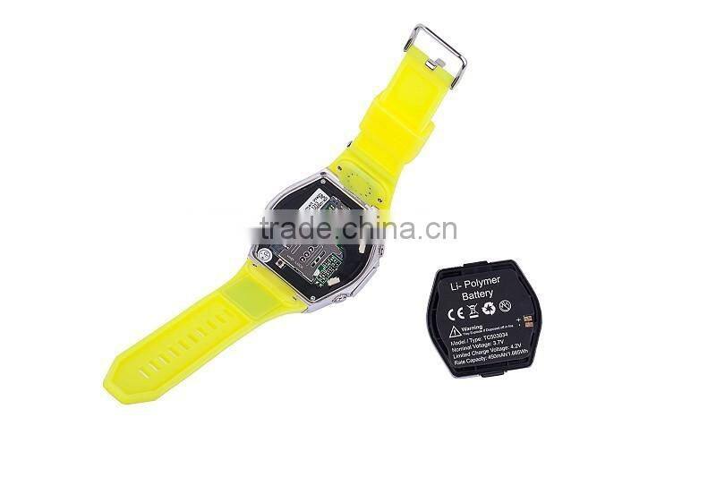 kids gprs emergency watch phone, 1.54inch, multi colour watch phone belt