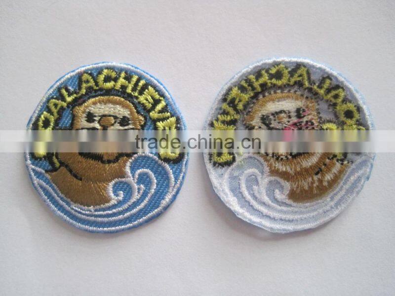 The digital felt embroidery patch tags