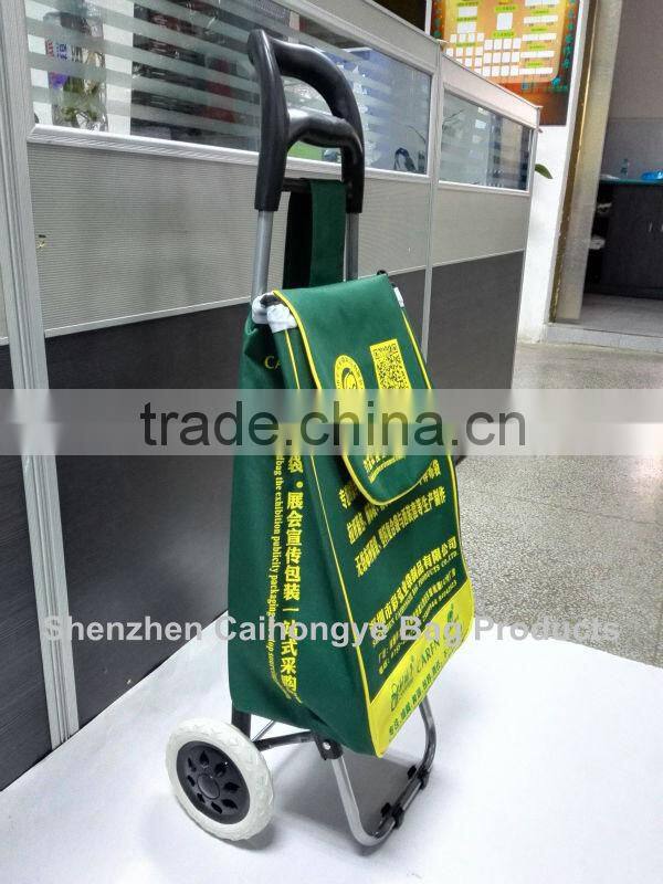 Hot sale foldable stair-climbing shopping cart