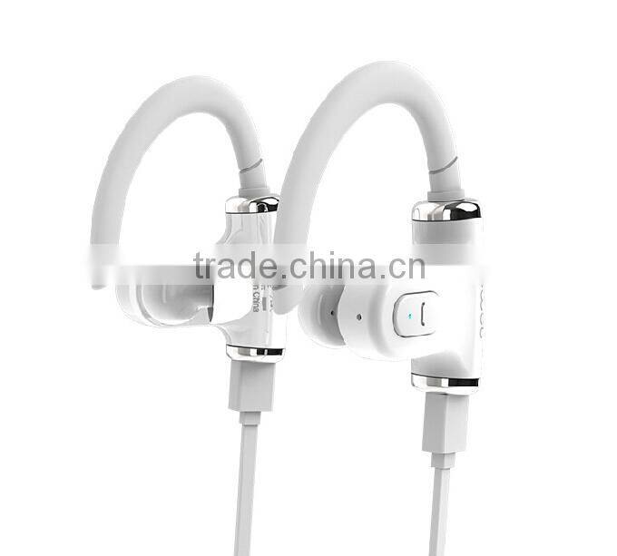 2015 best wireless ear hook bluetooth stereo cell phone headset with microphone of best price