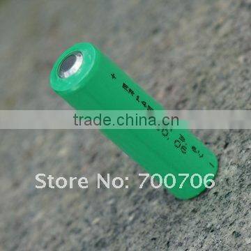 AA Size and LiSOCl2 Battery Type AA size lithium battery ER14505