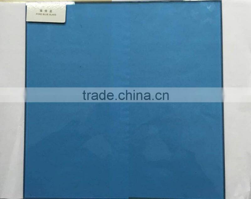 High Quality Bronze, Grey, Blue, Green, Pink Tinted Float Glass