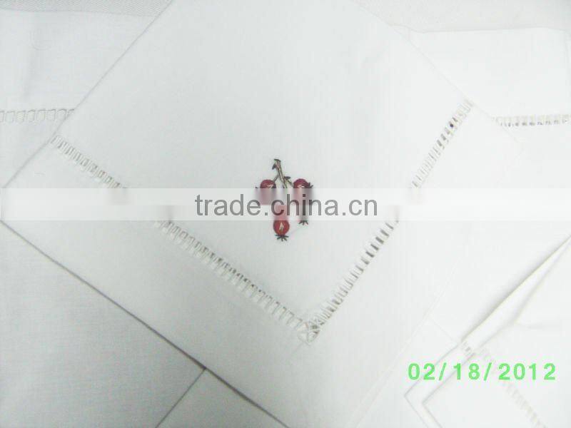 hand embroidery napkin