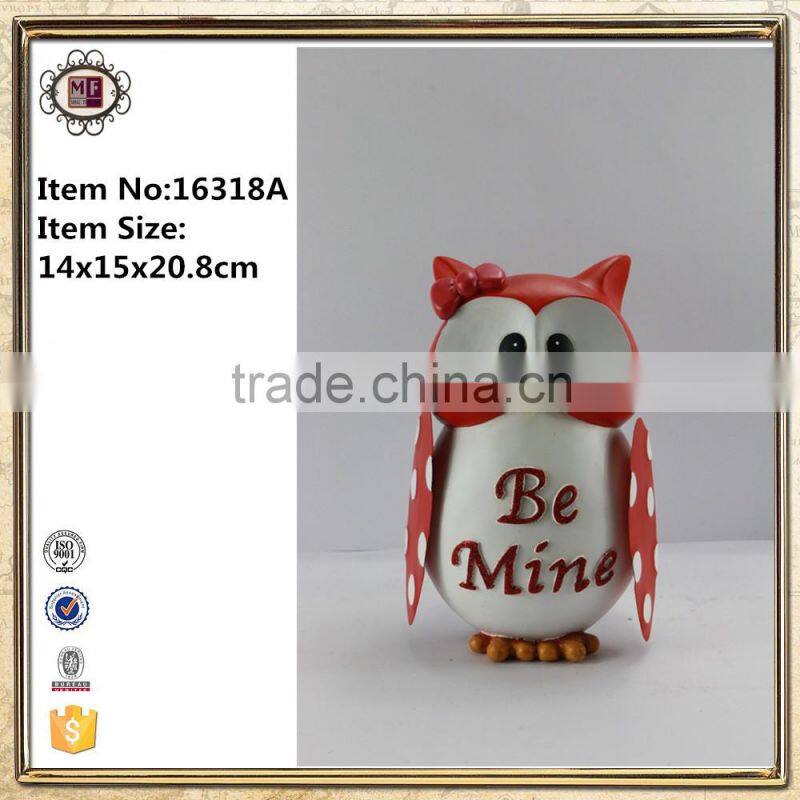 Cute metal heart stakes