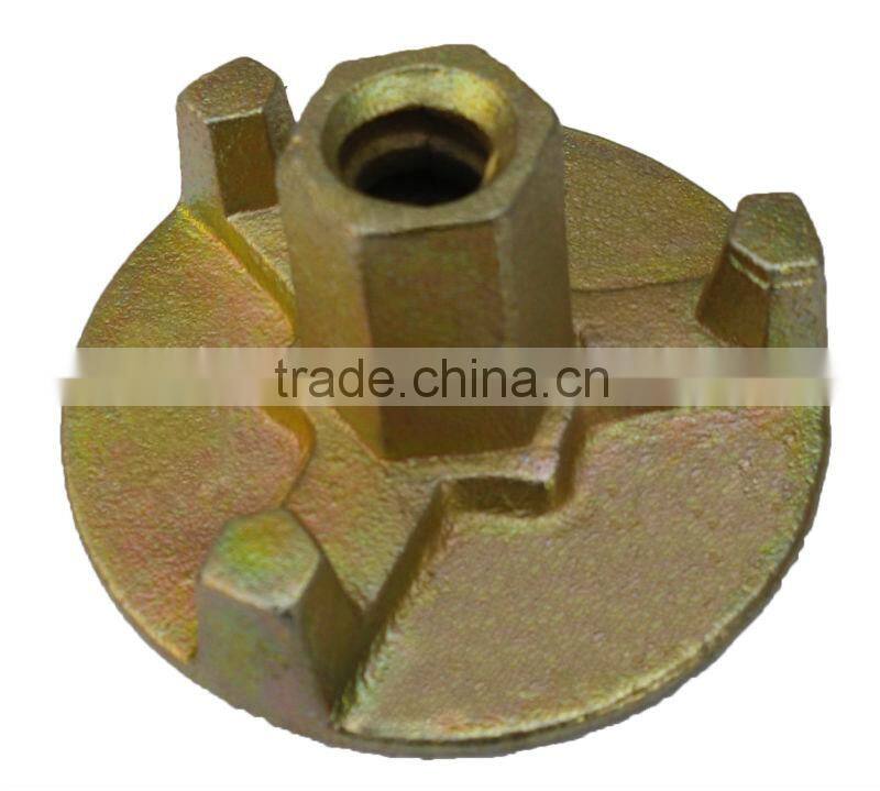 Hot Sale Formwork three wings tie anchor nut for tie rod