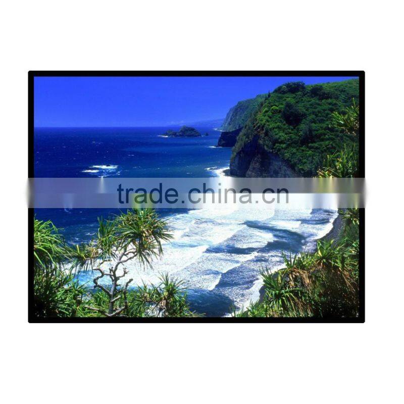 Hot selling simpl matte grey 84 inch projection screen fabric