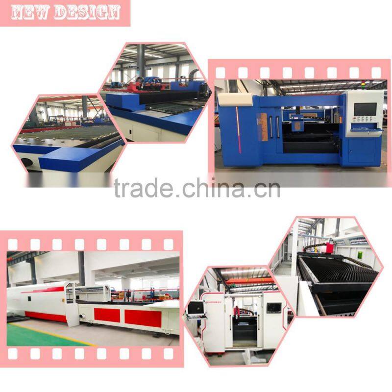 CNC Fiber Laser Cutting Machine with Constant Speed Geared Servo Motor