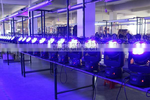 Dj lighting 7*15W RGBW 4 In 1osram led beam moving head mini with zoom