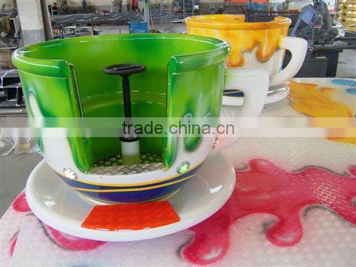China manufacturer high quality funny amusement park rides, rotating coffee cup rides for kids